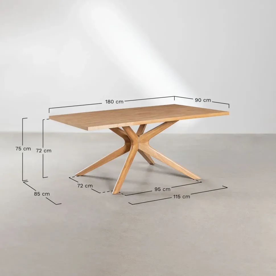 Tavolo rettangolare Arnaiz A&c scontato del 30%