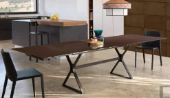 Tavolo rettangolare Hype tavolo allungabile fiam  di Fiam a prezzo riservato