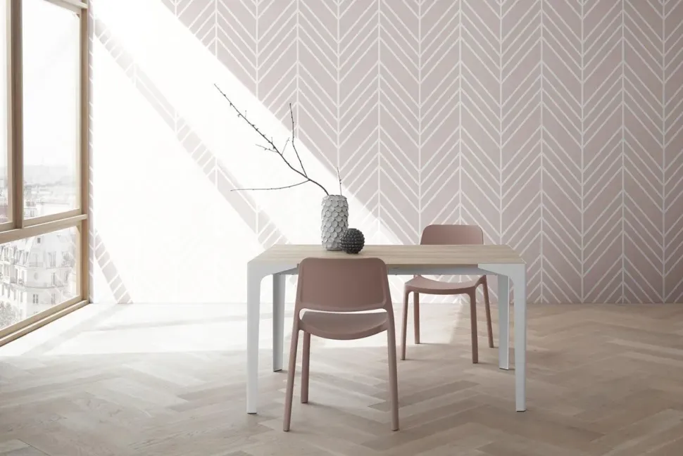 Tavolo rettangolare in altri materiali Ettore * di La primavera in Offerta Outlet