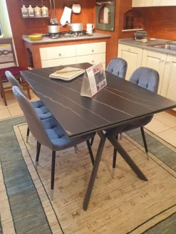 Tavolo rettangolare in ceramica Versus-Musa. La Seggiola in Offerta Outlet.