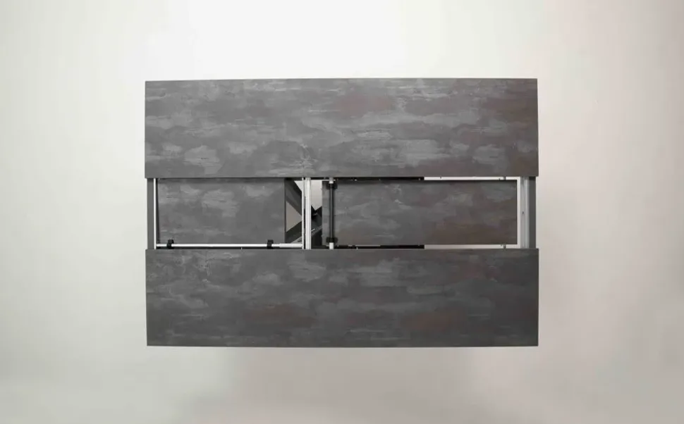 Tavolo rettangolare in laminato Lungo largo Easyline in Offerta Outlet