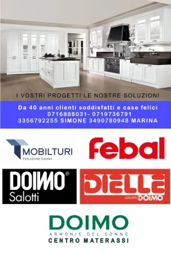 Tavolo rettangolare in laminato Pablo di Artigianale in Offerta Outlet