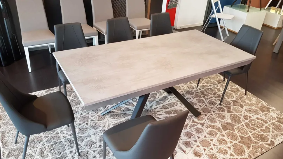 Tavolo rettangolare in laminato Lungo largo et79 di Ozzio in Offerta Outlet