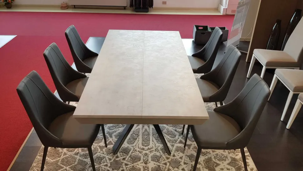 Tavolo rettangolare in laminato Lungo largo et79 di Ozzio in Offerta Outlet