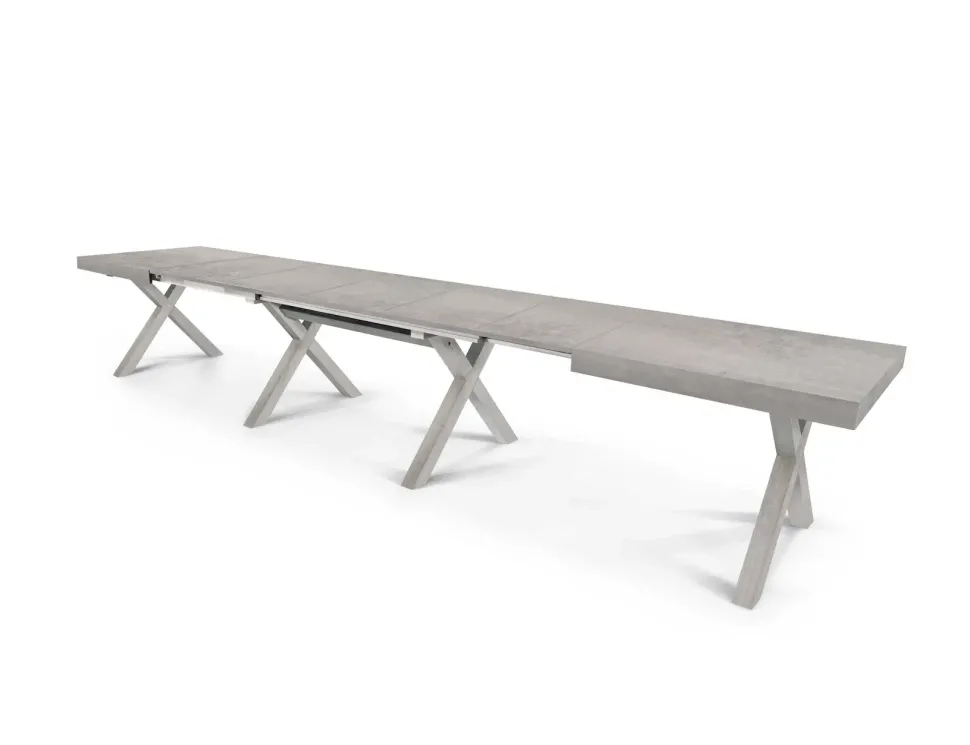 Tavolo rettangolare in laminato Tavolo cm 480 di Md work in Offerta Outlet