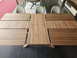 Tavolo rettangolare in legno Arizona di Easyline in Offerta Outlet