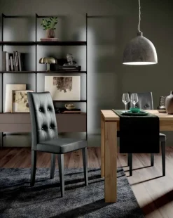 Tavolo rettangolare in legno City 160 Imab group in Offerta Outlet