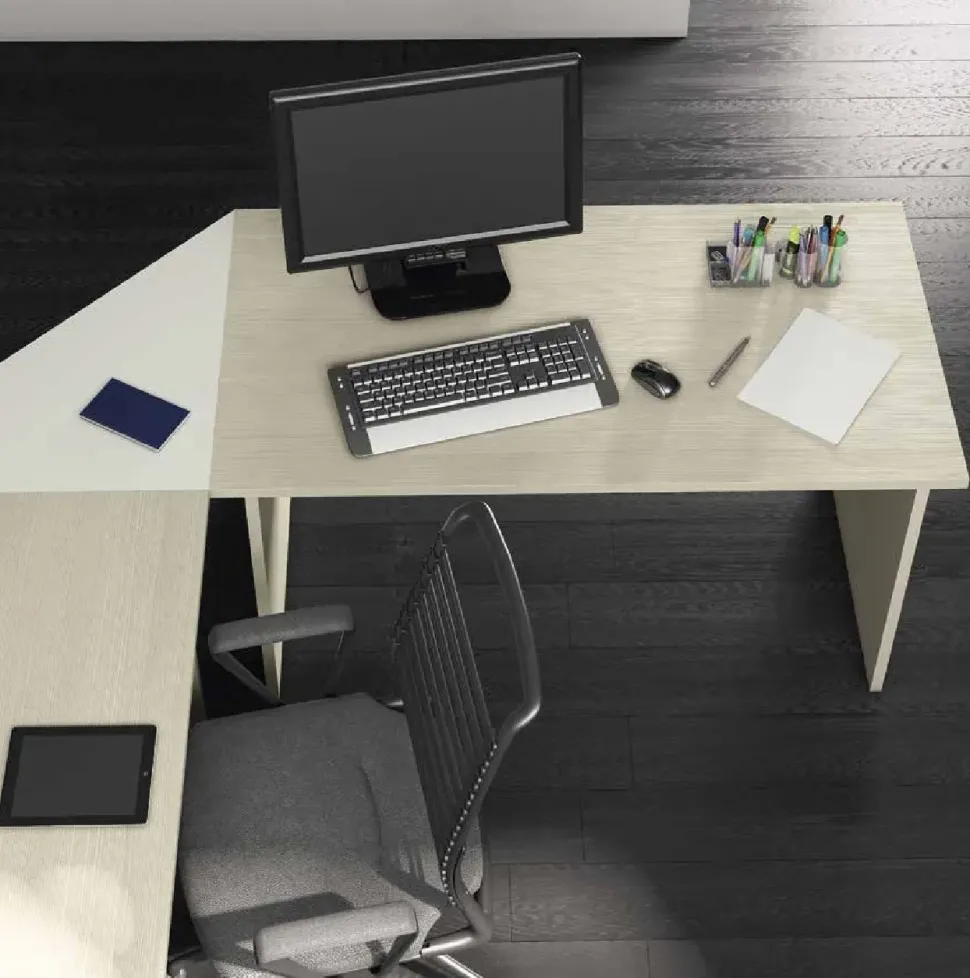 Tavolo rettangolare in legno Composizione 56 di San martino mobili in Offerta Outlet