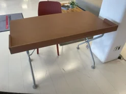 Tavolo rettangolare in legno Scrivania halifax  italo in ciliegio di Tisettanta in Offerta Outlet