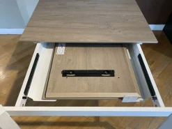 Tavolo rettangolare in legno Pentagon di Connubia in Offerta Outlet