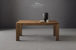 Tavolo rettangolare in legno Santiago di Alta corte in Offerta Outlet