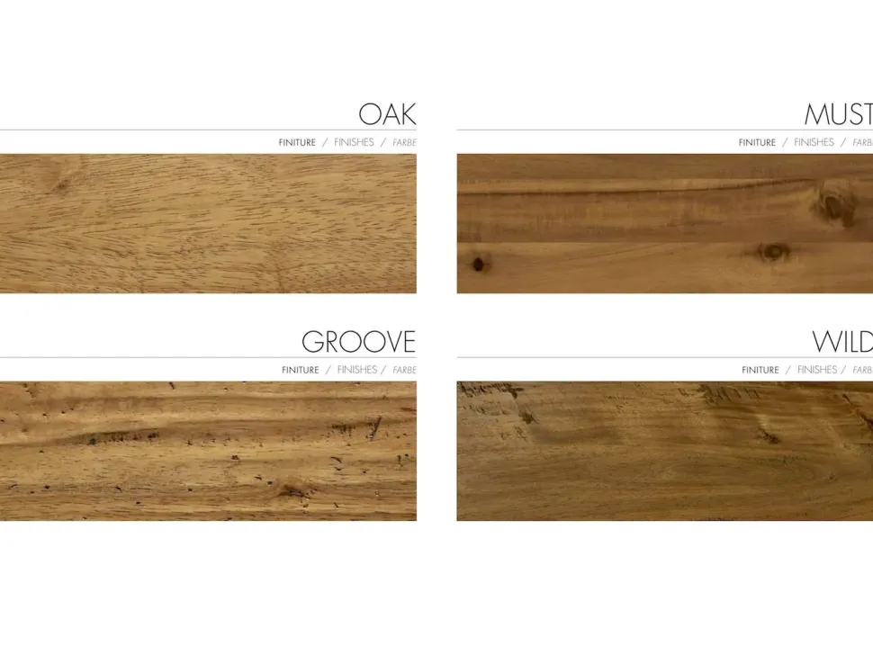 Tavolo rettangolare in legno Ghost di Fgf mobili in Offerta Outlet