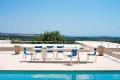 Tavolo rettangolare in metallo Plus 4  Emu in Offerta Outlet