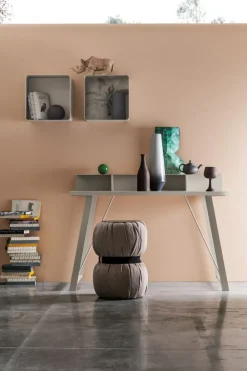 Tavolo rettangolare in metallo Atlante di Tomasella in Offerta Outlet