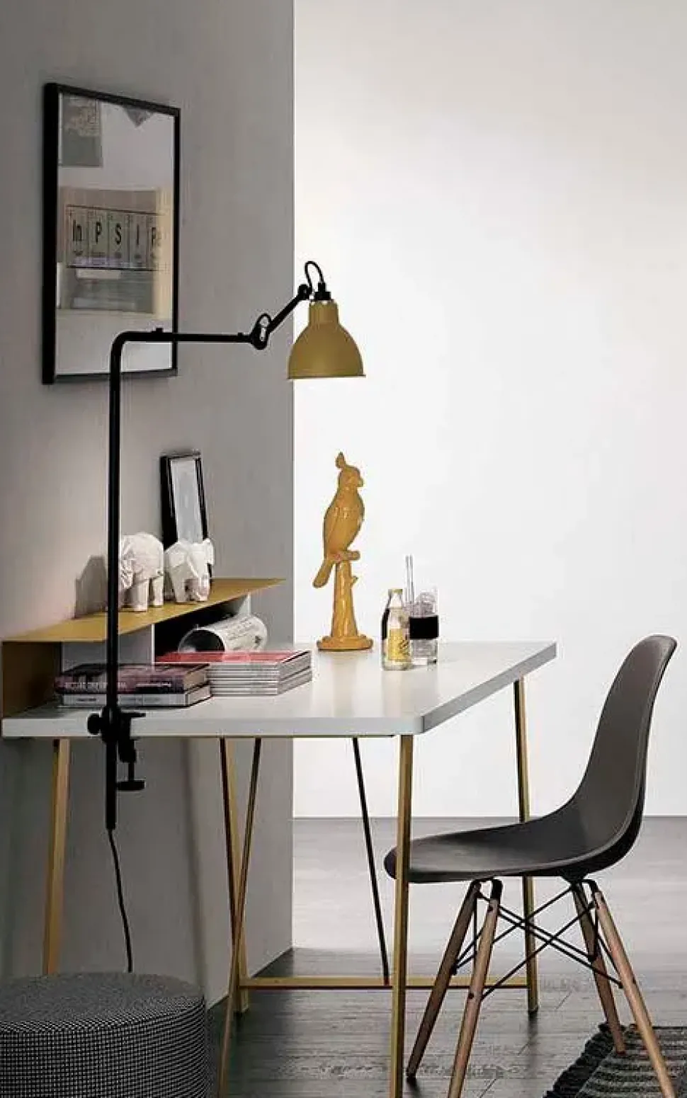 Tavolo rettangolare in metallo Atlante di Tomasella in Offerta Outlet