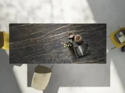 Tavolo rettangolare in vetro Accademia 200 Point house in Offerta Outlet