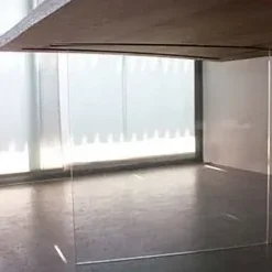 Tavolo rettangolare in vetro, gambe diverse misure. Md work a prezzo scontato!