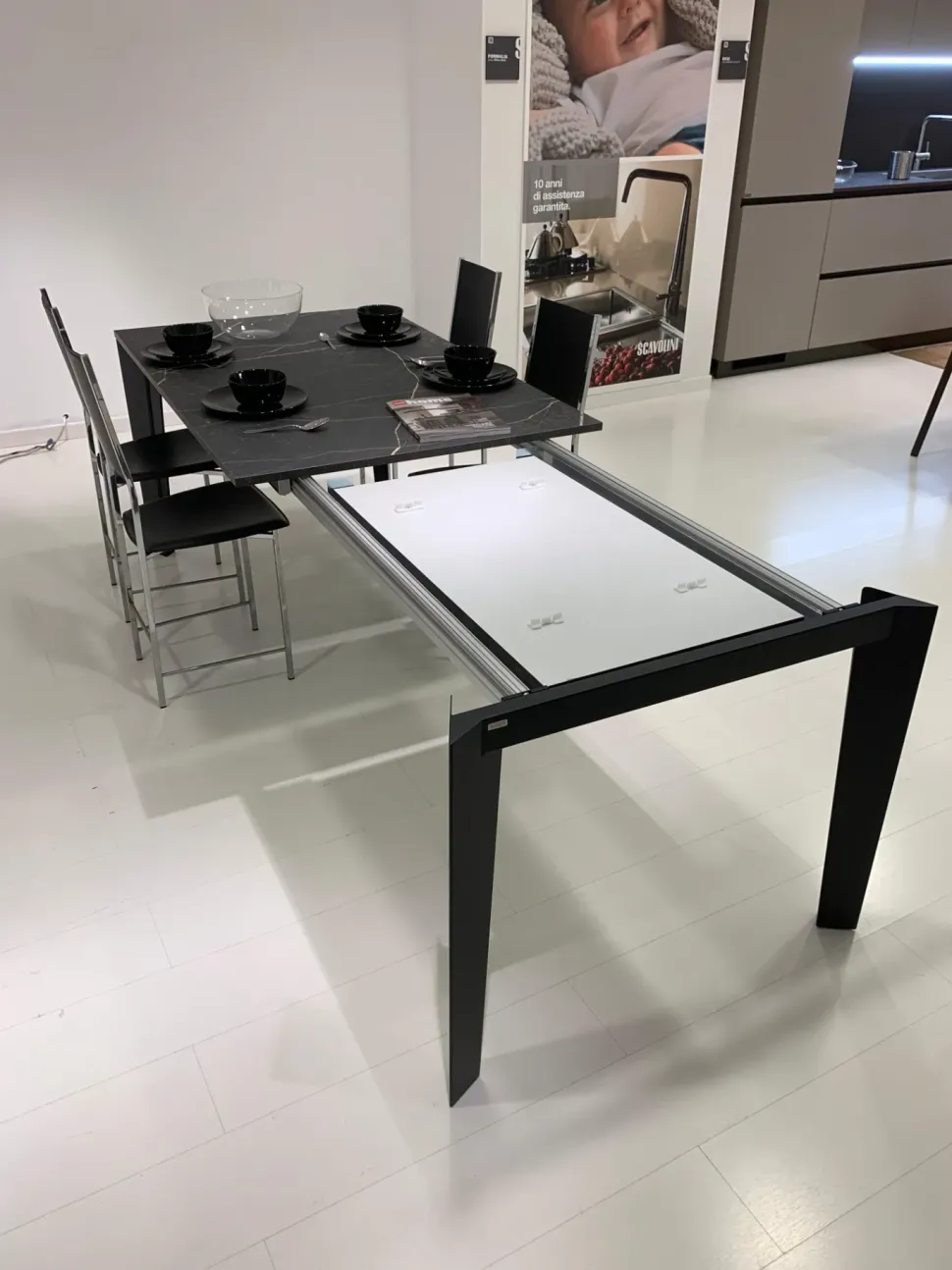 Tavolo rettangolare Infinity Scavolini scontato del 30%