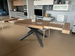 Tavolo rettangolare Intreccio lamina Artigianale scontato del 59%