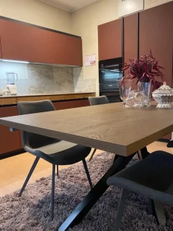 Tavolo rettangolare Kuset  Lube cucine scontato del 39%