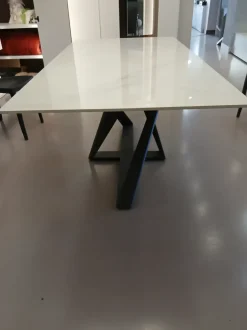 Tavolo rettangolare Millennium Bontempi scontato del 56%