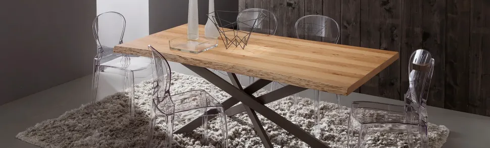 Tavolo rettangolare Renzo Collezione esclusiva scontato del 26%