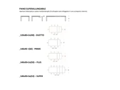 Tavolo rettangolare Zenith di Friulsedie a prezzo riservato