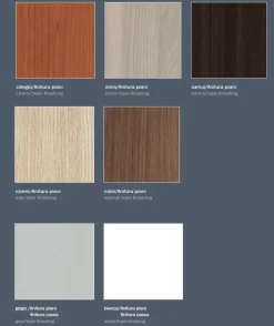 Tavolo riunione in legno Derby con 6 sedie Flycom a prezzi convenienti