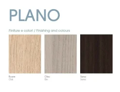 Tavolo riunione modello Plano round  Flycom in OFFERTA OUTLET