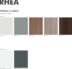 Tavolo riunione Rhea tondo con 4 sedie in legno Flycom in Offerta Outlet