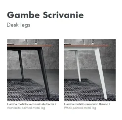 Tavolo riunione Rhea tondo con 4 sedie in legno Flycom in Offerta Outlet