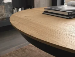 Tavolo rotondo allungabile Round artigianale in Offerta