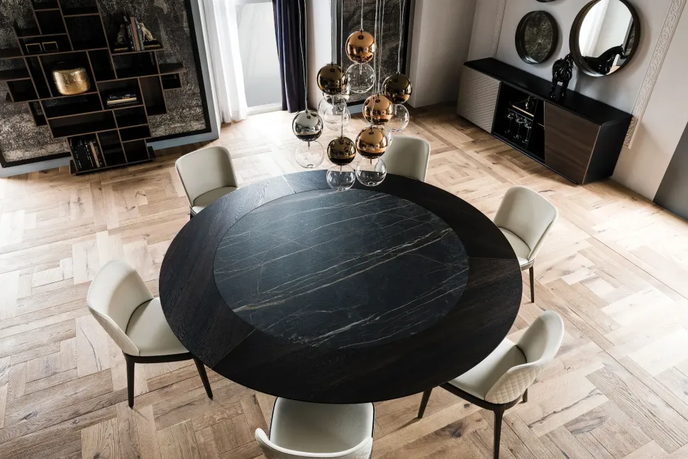 Tavolo rotondo Cattelan Italia in ceramica a prezzo outlet!