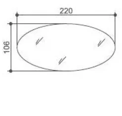 Tavolo rotondo con basamento centrale Infinity Unico italia scontato