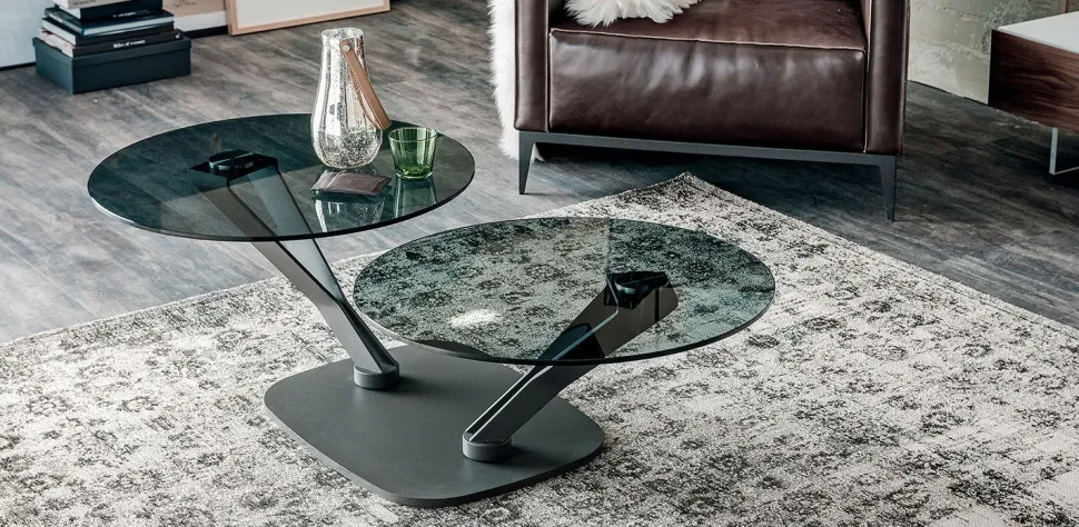 Tavolo rotondo doppio Viper Cattelan scontato