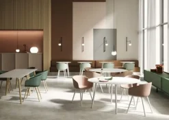 Tavolo rotondo Gaber in Offerta Outlet. Materiali di qualità.