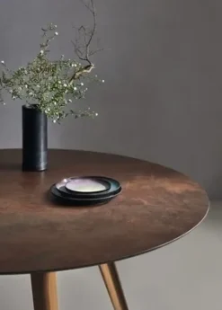 Tavolo rotondo in laminato Bistrot di Sangiacomo in Offerta Outlet