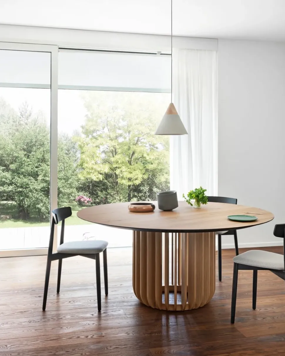 Tavolo sagomato in legno Juice di Miniforms in Offerta Outlet