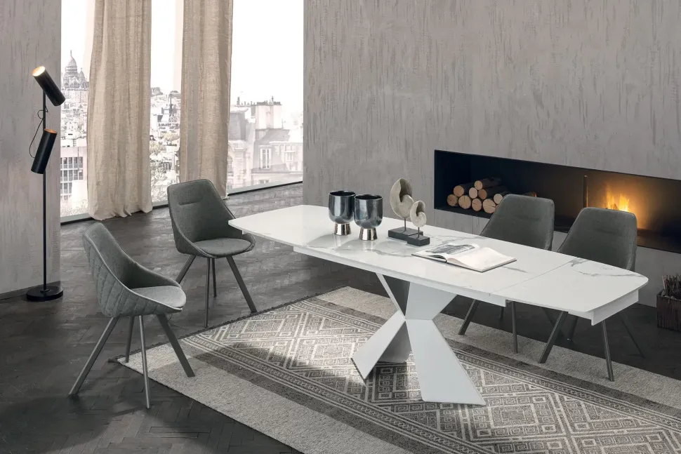 Tavolo sagomato Poseidone di Collezione esclusiva a prezzo riservato