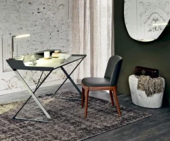 Tavolo sagomato Scrittoio qwerty Cattelan Italia. Prezzo riservato!