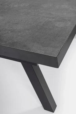 Tavolo scontato da giardino Tavolo krion 205-265 allungabile antracite Bizzotto