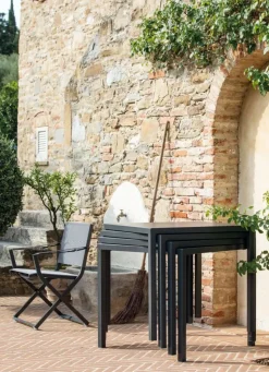 Tavolo scontato da giardino Tavolo quatris 90 x 90 grigio antico Vermobil