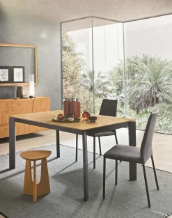 Tavolo Sharp Fgf mobili in legno Rettangolare allungabile