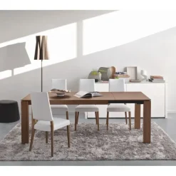 Tavolo Sigma wood Connubia in legno Rettangolare allungabile