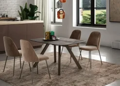 Tavolo Sirio Easyline in altri materiali Rettangolare allungabile