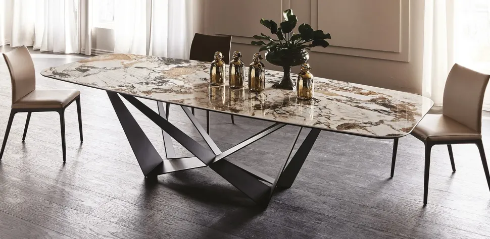 Tavolo Skorpio Keramik Cattelan Italia a 41758€. Perfetta per architetti!