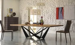 Tavolo Skorpio wood di Cattelan italia: richiedi ora il prezzo riservato