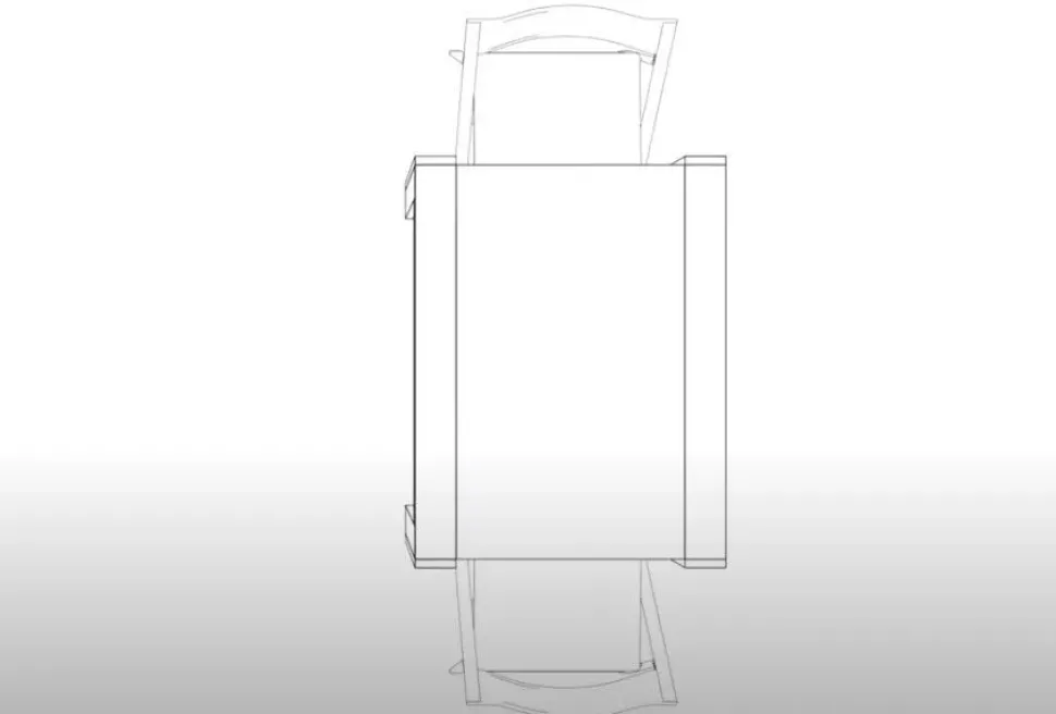 Tavolo Slimmy easyline di Ozzio scontato del 43%