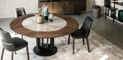 Tavolo Soho Ker Wood Cattelan Italia: legno fisso, stile moderno.