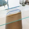 Tavolo Spike Midj in vetro Fisso scontato 30%